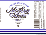 Modern Times Universal Friend: Pinot Grigio beer