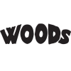 Woods Black Denim beer Label Full Size