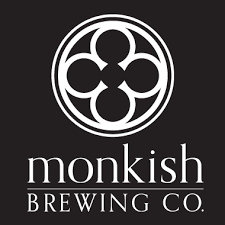 Monkish Caffe Della VIta beer Label Full Size