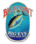 Ballast Point Big Eye with Sterling beer Label Full Size
