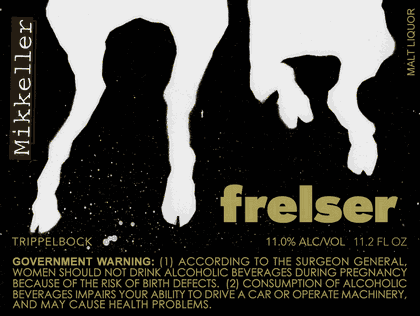 Mikkeller Frelser beer Label Full Size