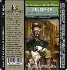 Smuttynose Zinneke 2012 beer Label Full Size