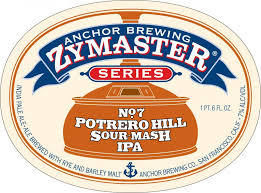 Anchor Zymaster Series: Potrero Hill Sour Mash beer Label Full Size
