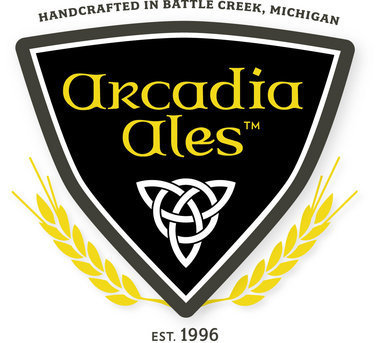 Arcadia Whiskey Dick's Bourbon Barrel Aged Olde Ale beer Label Full Size