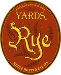 Yards IPA with Malted Rye beer Label Full Size