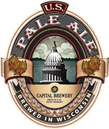 Capital US Pale Ale beer Label Full Size