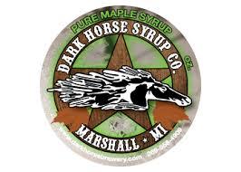 Dark Horse Run Out Ginger Citrus Brown beer Label Full Size