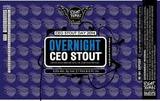 Right Brain Overnight CEO beer