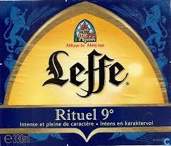 Leffe rituel 9° beer Label Full Size