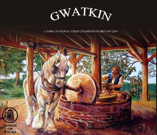 Gwatkin Cider beer Label Full Size
