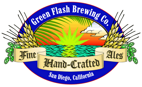 Green Flash 7th Anniversary beer Label Full Size