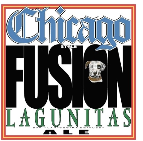 Lagunitas Chicago Style Fusion beer Label Full Size