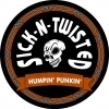 Sick N Twisted Humpin’ Pumpkin’ Ale beer Label Full Size