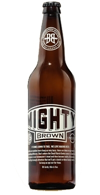 Breckenridge 471 Small Batch Mighty Brown beer Label Full Size