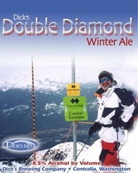 Dick's Double Diamond beer Label Full Size