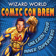 MobCraft Wizard World Comic Con Pale beer Label Full Size