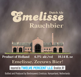 Emelisse Rauchbier beer Label Full Size
