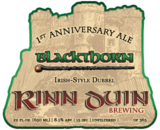 Toms River Rinn Duin Blackthorn 1st Anniversary Ale beer