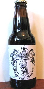 Peoples Pint Imperial Stout beer Label Full Size
