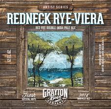 Grayton Redneck Rye-Viera beer Label Full Size