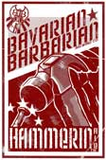 Bavarian Barbarian Hammerin Ale beer
