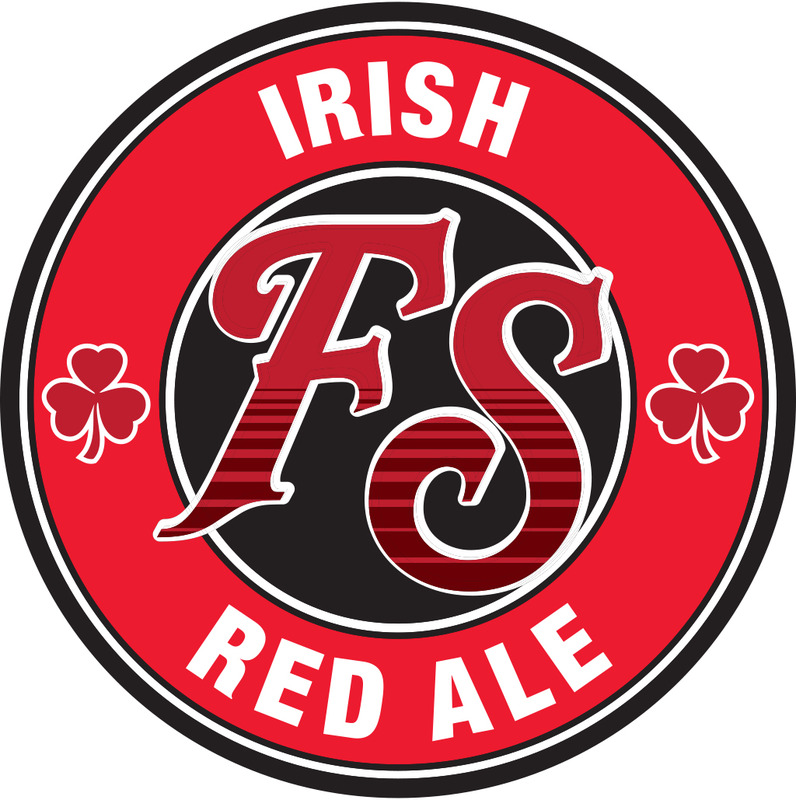 Fifth Street Irish Red Ale beer Label Full Size