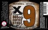 DuClaw eXile X-9 beer