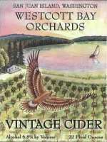 Westcott Bay Semi Dry beer Label Full Size