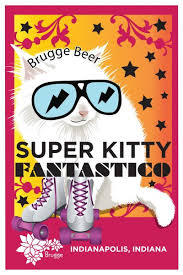 Brugge SuperkittyFantastico beer Label Full Size
