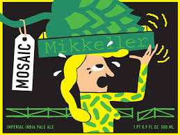 Mikkeller Single Hop Mosiac beer Label Full Size