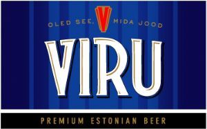 Baltic Beer Company Viru beer Label Full Size