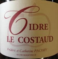 Domaine Pacory Cidre Le Costaud beer Label Full Size