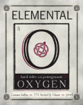 Callahan Cellars Elemental Cider Oxygen beer Label Full Size