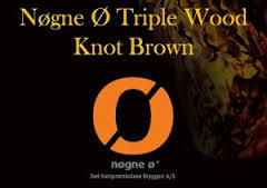 Nøgne Ø Triple Wood Knot Brown beer Label Full Size