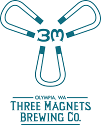 Three Magnets Sunbreak beer Label Full Size