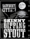 Sawdust City Skinny Dippin' beer Label Full Size