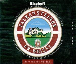 Bischoff Falkensteiner Ur-Weisse beer Label Full Size