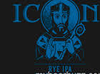 Saint Arnold Icon Blue Rye IPA beer Label Full Size