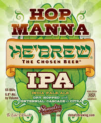 Shmaltz He'Brew Hop Manna 2013 beer Label Full Size