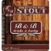 Bricks & Barley Irish Style Dry Stout beer Label Full Size