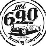Old 690 Blonde beer Label Full Size