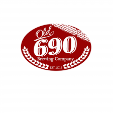 Old 690 Black IPA beer Label Full Size