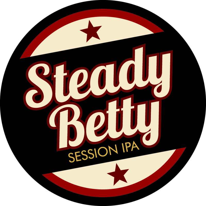 Frankenmuth Steady Betty beer Label Full Size