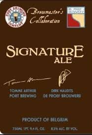 De Proef Reserve Signature Ale with Tomme Arthur beer Label Full Size
