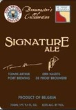 De Proef Reserve Signature Ale with Tomme Arthur beer