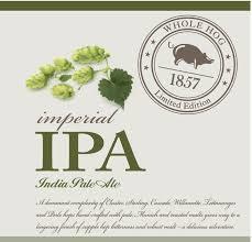 Stevens Point Imperial IPA beer Label Full Size