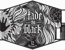 Left Hand Barrel Aged Fade To Black beer Label Full Size