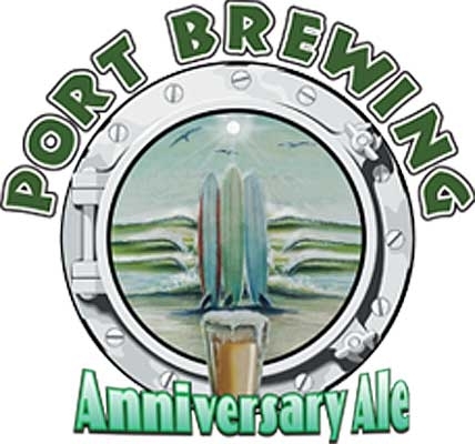 Port 4th Anniversary beer Label Full Size