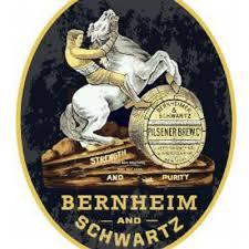 Bernheim & Schwartz Red Ale beer Label Full Size