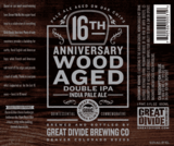 Great Divide 16th Anniversary beer